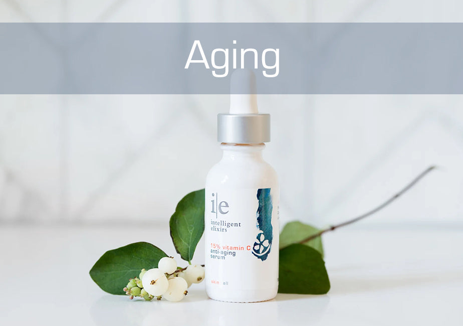 Anti-aging skincare solutions and 15% Vitamin C Facial Serum